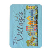 フロリダの村落コミュニティーのフレックス磁石 マグネット (縦)