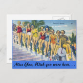 フロリダの桃 ポストカード (正面/裏面)