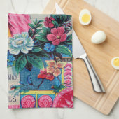 フロリダの水ヴィンテージの香りとビクトリアンデコ キッチンタオル (四つ折り)