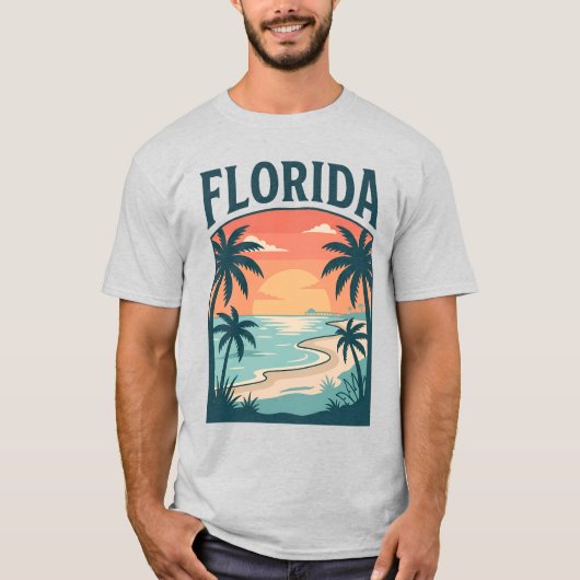 フロリダの沿岸の魅力 Tシャツ (正面)