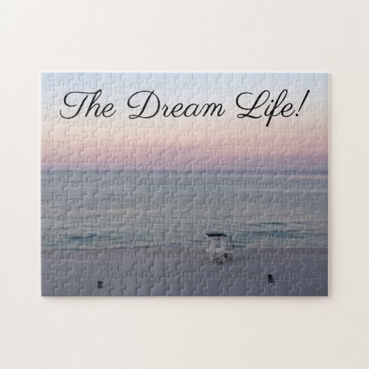 フロリダの海の日の出の風景 ジグソーパズル (横)