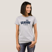 フロリダの海岸の女性Tシャツ Tシャツ (正面フル)