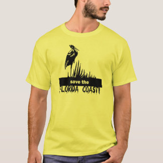 フロリダの海岸を救って下さい Tシャツ