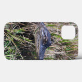 フロリダの湿地に生息するベビーアリゲーターの写真 Case-Mate iPhoneケース (裏面 (横))