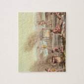 フロリダの準備からの固有の先住民および調理師 ジグソーパズル (縦)