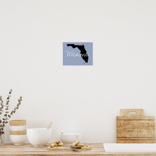 フロリダの町 ポスター (キッチン)