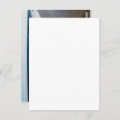 フロリダの白い洗浄波 ポストカード (正面/裏面)