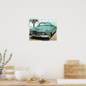 フロリダの米国ルート1 – 大西洋ハイウェイ ポスター (キッチン)