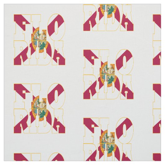 フロリダの米国州の旗 ファブリック (見本)