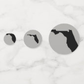 フロリダの紙吹雪（結婚式またはテーブルの装飾） コンフェッティ (裏面)