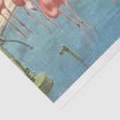 フロリダの美しいヴィンテージフラミンゴス 薄葉紙 (詳細)