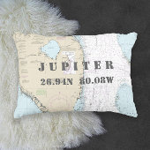 フロリダの航海のAuthentic Chart ⚓ アクセントクッション