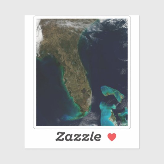 フロリダの衛星表示。 シール (シート)