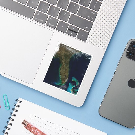 フロリダの衛星表示。 シール (ノートパソコンとiPhone)