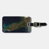 フロリダの衛星表示。 ラゲッジタグ (正面横)