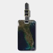 フロリダの衛星表示。 ラゲッジタグ (正面縦)