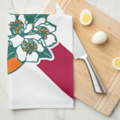 フロリダの誇りを披露しよう キッチンタオル (四つ折り)