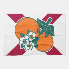 フロリダの誇りを披露しよう キッチンタオル