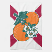 フロリダの誇りを披露しよう キッチンタオル (縦)