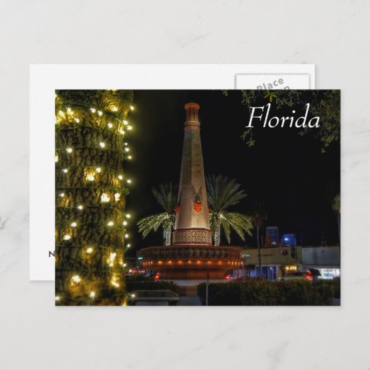 フロリダの郵便はがきの休暇の季節 シーズンポストカード (正面/裏面)