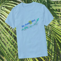 フロリダの鍵マップレトロイラストレーション