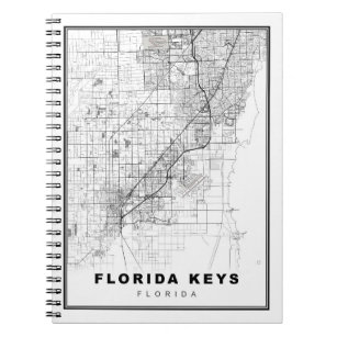 フロリダの鍵マップ ノートブック