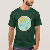 フロリダの鍵地図 Tシャツ (正面)