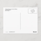 フロリダの鍵葉書からの挨拶 ポストカード (裏面)