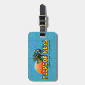 フロリダの鍵 – あなたの好きなようにどこで ラゲッジタグ (正面縦)