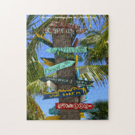 フロリダの鍵.クリスマスの挨拶 ジグソーパズル