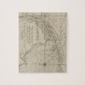 フロリダの鍵(1771年)のヴィンテージの地図 ジグソーパズル (縦)