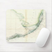 フロリダの鍵(1859年)のヴィンテージの地図 マウスパッド (マウス)