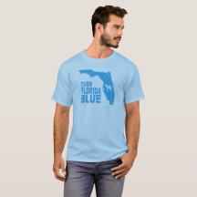 フロリダの青いTシャツ|の進歩的な州を回して下さい