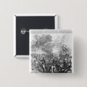 フロリダのDe Sotoの着陸 缶バッジ (正面&裏面)