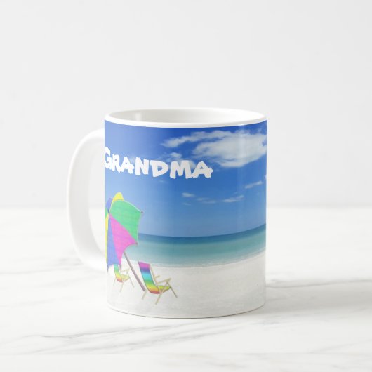 フロリダのSnowbirdsの祖母のマグ コーヒーマグカップ (正面左)