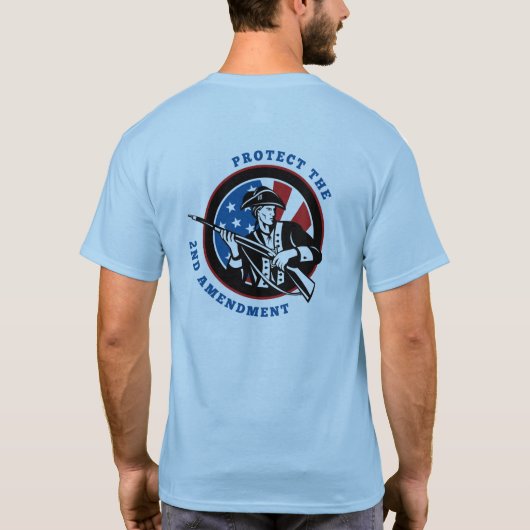 フロリダはティーを運びます Tシャツ (裏面)