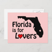 フロリダは恋人向けはがき ポストカード (正面/裏面)