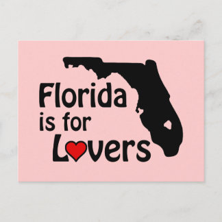 フロリダは恋人向けはがき ポストカード