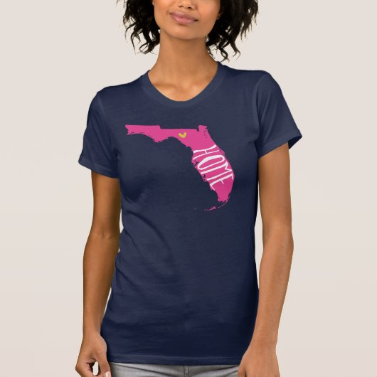フロリダは私の家です Tシャツ (正面)