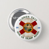フロリダは言う 缶バッジ (正面&裏面)