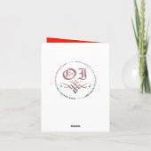 フロリダへの移動 案内状 (裏面)