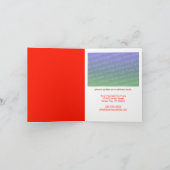 フロリダへの移動 案内状 (内部)