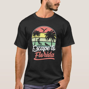 フロリダへの脱出おもしろいヴィンテージ Tシャツ