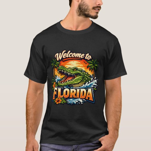 フロリダへようこそ Tシャツ (正面)