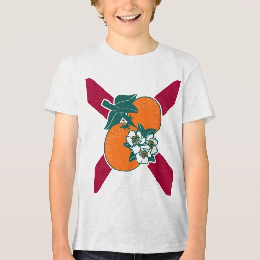 フロリダをアピール トライブレンドTシャツ (正面)