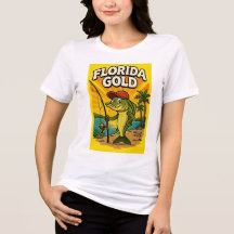 フロリダをテーマにした釣り用Tシャツ