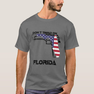 フロリダを踏まない Tシャツ