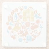 フロリダアイコン ガラスコースター (裏面)