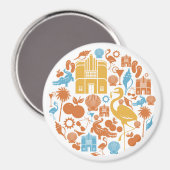 フロリダアイコン マグネット (正面/裏面)