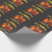 フロリダアイズコールビーチサマーホリデートラベラー ラッピングペーパー (角)